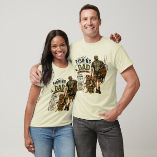 Fishing Dad – Funny Camping - Father's Day T-Shirt