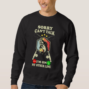 Fishing Dad Mens Reel Cool Fish Bass Fishing 7 Sweatshirt