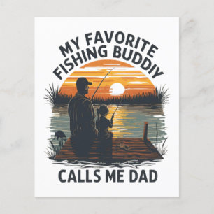Fishing Dad Sunset Flyer
