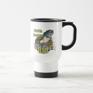 Fishing dad travel mug