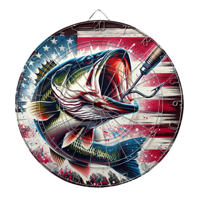 Fishing Dart Board  (Front)