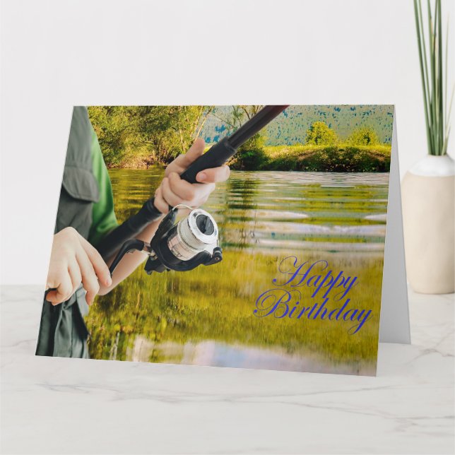 Fishing Day Card (Front)