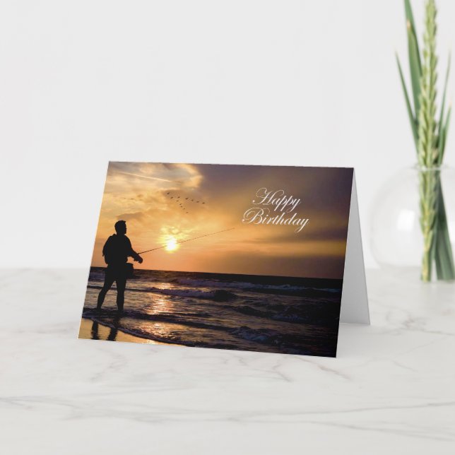 Fishing Day Card (Front)