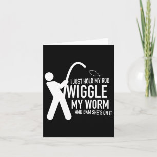 Fishing Dirty Ual Humour Card