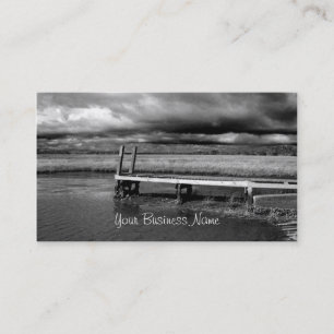 Fishing Dock Photo Business Cards