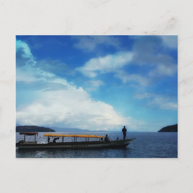 Fishing. East Halmahera. Indonesia Postcard (Front)