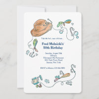 Fishing Elements Invitation