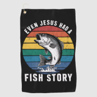 Fishing Even Jesus Had Fish Story Bass Fish Funny
