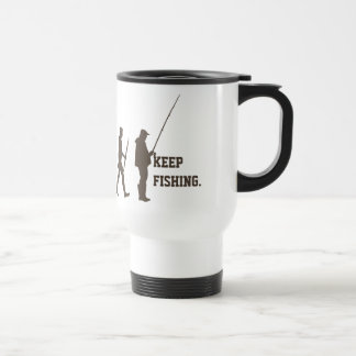Fishing Evolution - Funny Fisherman mug