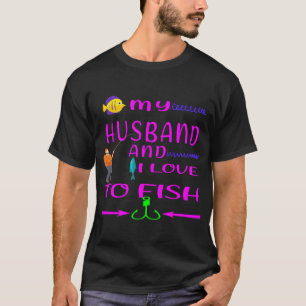 Fishing Family Colourful Cute Fun Fish T-Shirt