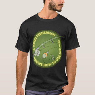 Fishing father Design for every angler Nice hobby T-Shirt