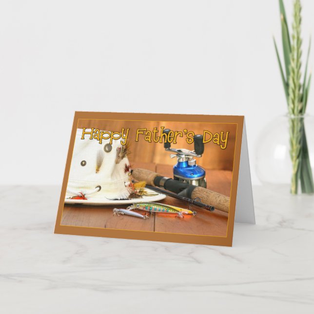 Fishing Father's Day Card (Front)