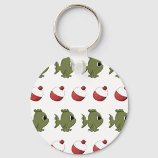 Fishing Fish Bobbers Key Ring