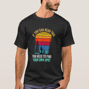 Fishing Fish Fisherman Vintage Retro If You Can Re T-Shirt