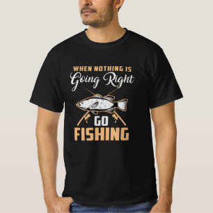 Fishing Fish Love Fisherman Fishing Rod Funny Gift T-Shirt