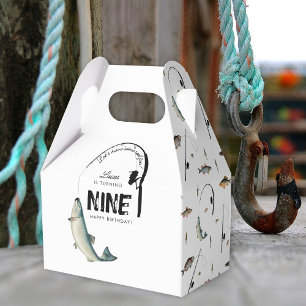 Fishing Fish Theme Reel Fun Kids Birthday Party Favour Box