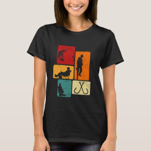 Fishing Fish Vintage Retro For Fisherman Men Women T-Shirt