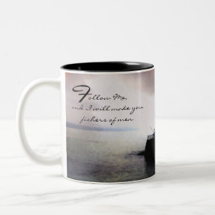 Fishing / Fisherman Inspirational Collection Two-Tone Coffee Mug