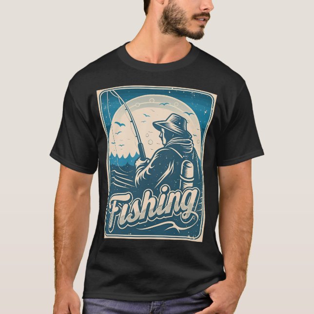 Fishing - Fisherman T-Shirt (Front)