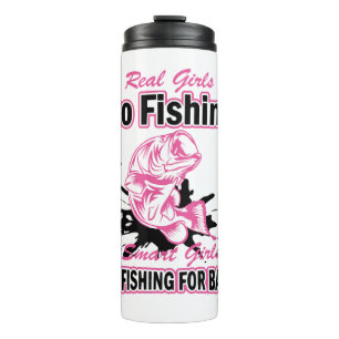 Fishing, Fisherwoman, Place, Fishing, Fish Shirt Thermal Tumbler