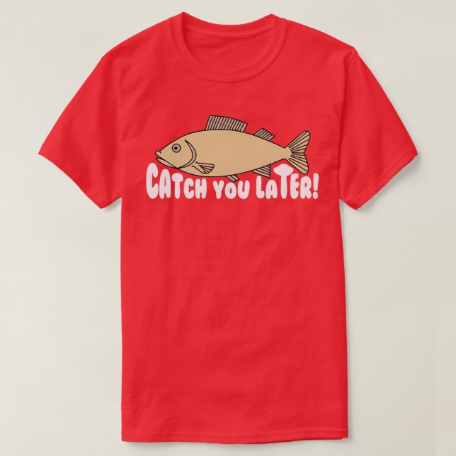 Fishing Fishing Route Fishing Fishing Carp Fishing T-Shirt (Design Front)