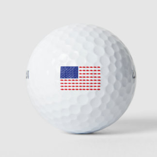 Fishing Flag Golf Balls