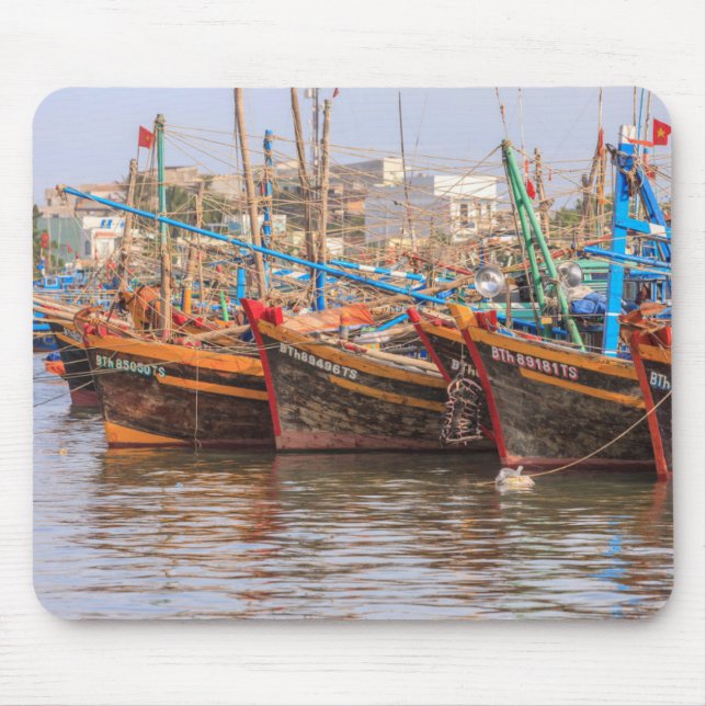 Fishing fleet mouse mat (Front)