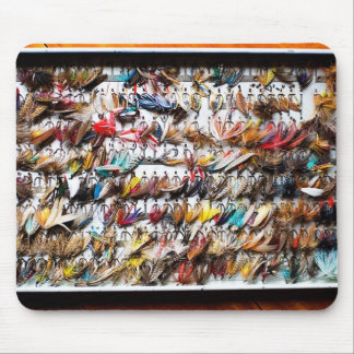 Fishing Flies Mouse Mat