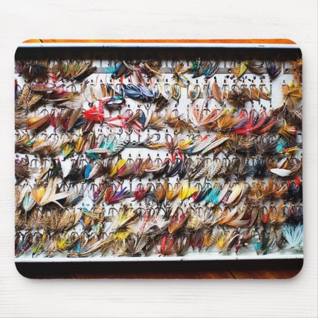 Fishing Flies Mouse Mat (Front)