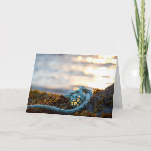 Fishing Float And Rope Scenic Card