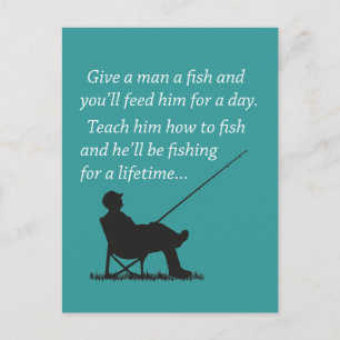 Fishing for a Lifetime Postcard