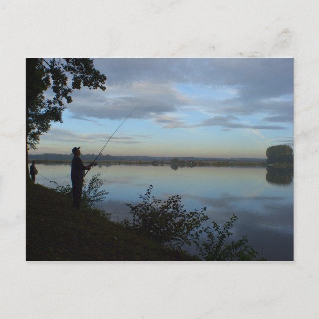 Fishing for Beauty Postcard (Front)