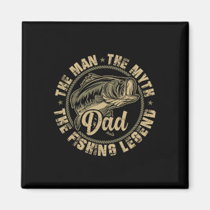 Fishing For Dad Father Day Fishing Gift For Fisher Magnet