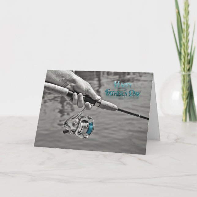 Fishing for Father's Day Card (Front)