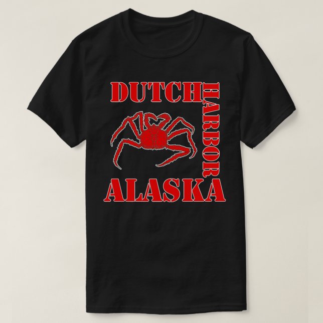 Fishing For he Deadliest King Crabs Gift Catch Ala T-Shirt (Design Front)