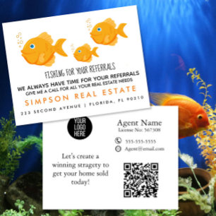 fishing for referralsrweal estate Announcement