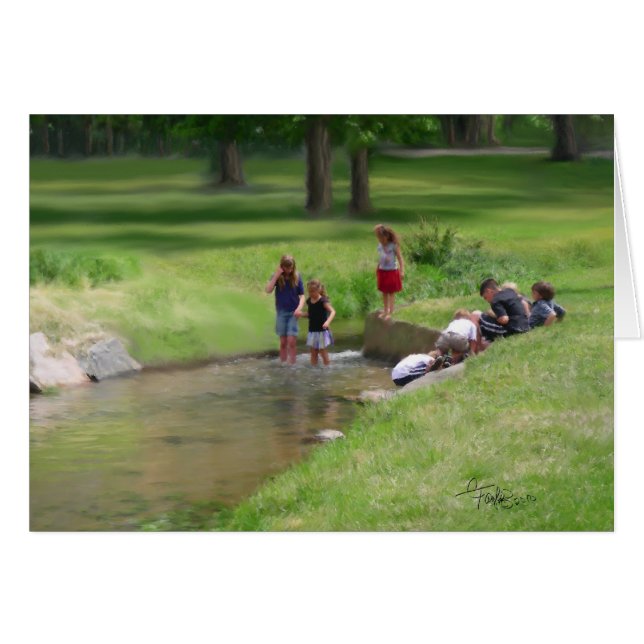 Fishing for Tadpoles (Front Horizontal)