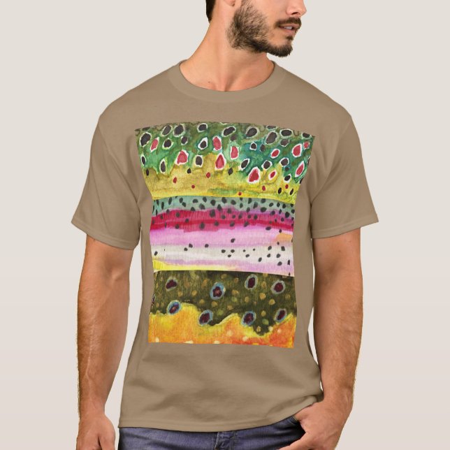 Fishing for Trout T-Shirt (Front)