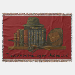 Fishing for Understanding Throw Blanket