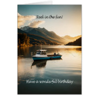 Fishing From a Boat Birthday