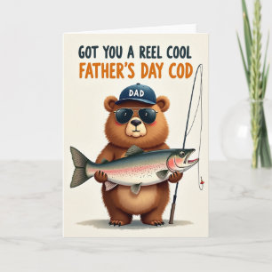 Fishing Fun Fathers Day Card