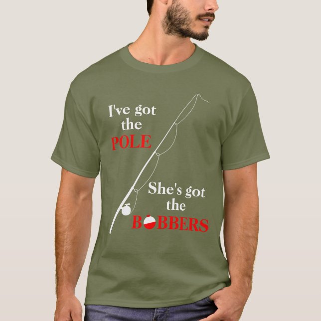 Fishing Funny Bobbers T-Shirt (Front)