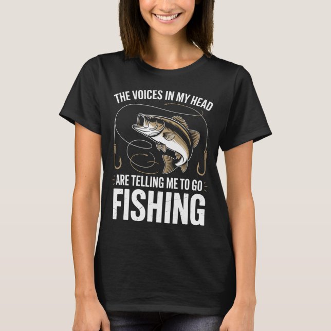 Fishing Funny Fisherman T-Shirt (Front)