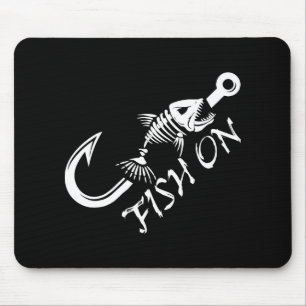 Fishing Funny Fishermen Fathers Day Mouse Mat