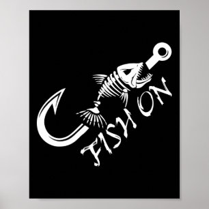 Fishing Funny Fishermen Fathers Day  Poster