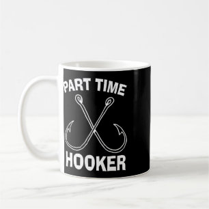 Fishing Gear Funny Part Time Vintage Gift Tee Coffee Mug