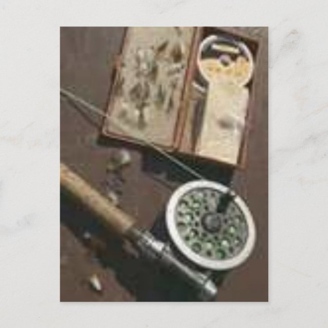 FISHING gear POSTCARD (Front)