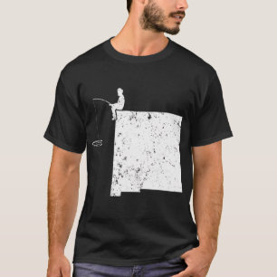 Fishing Grandpa NM Fishing Grandma Mum Dad T-Shirt