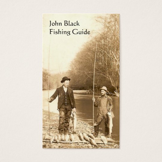 Fishing Guide Business Card