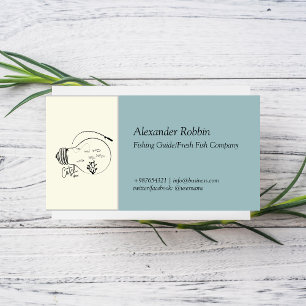 Fishing Guide/Fisherman/Fishing Charters Business Card